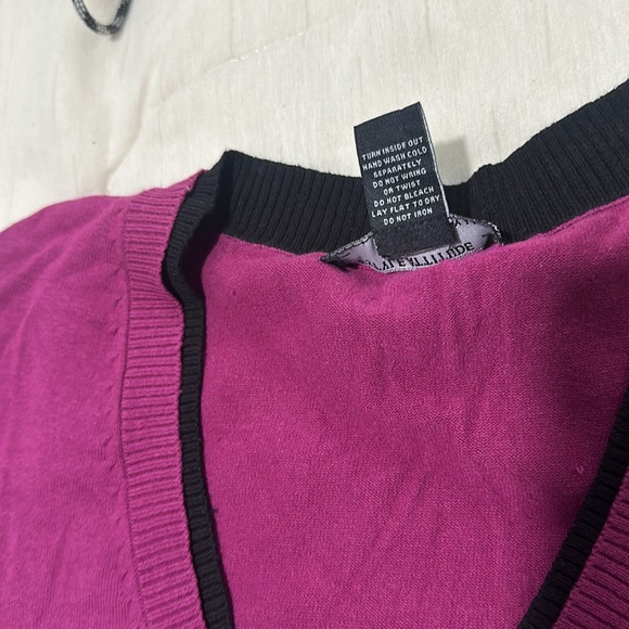 Lifestyle Attitude by Larry Levine Button Front Cardigan - Picture 8 of 13